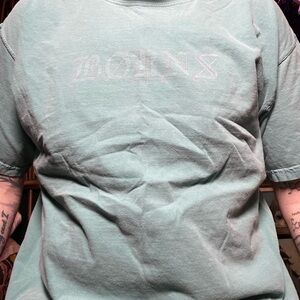 Borns band tee Men's Green T-Shirt